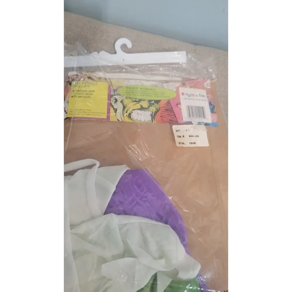 Vintage 1994 Marvel Comics The Incredible Hulk Child Costume (Size 4-6) –...